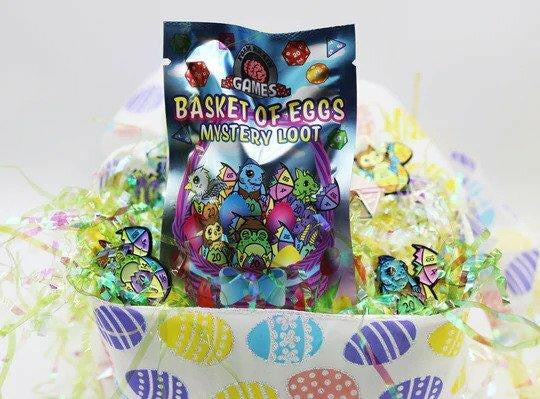 Foam Brain Games Mystery Loot Basket of Eggs
