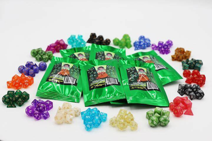 Foam Brain Games Mystery Loot Halfling Dice
