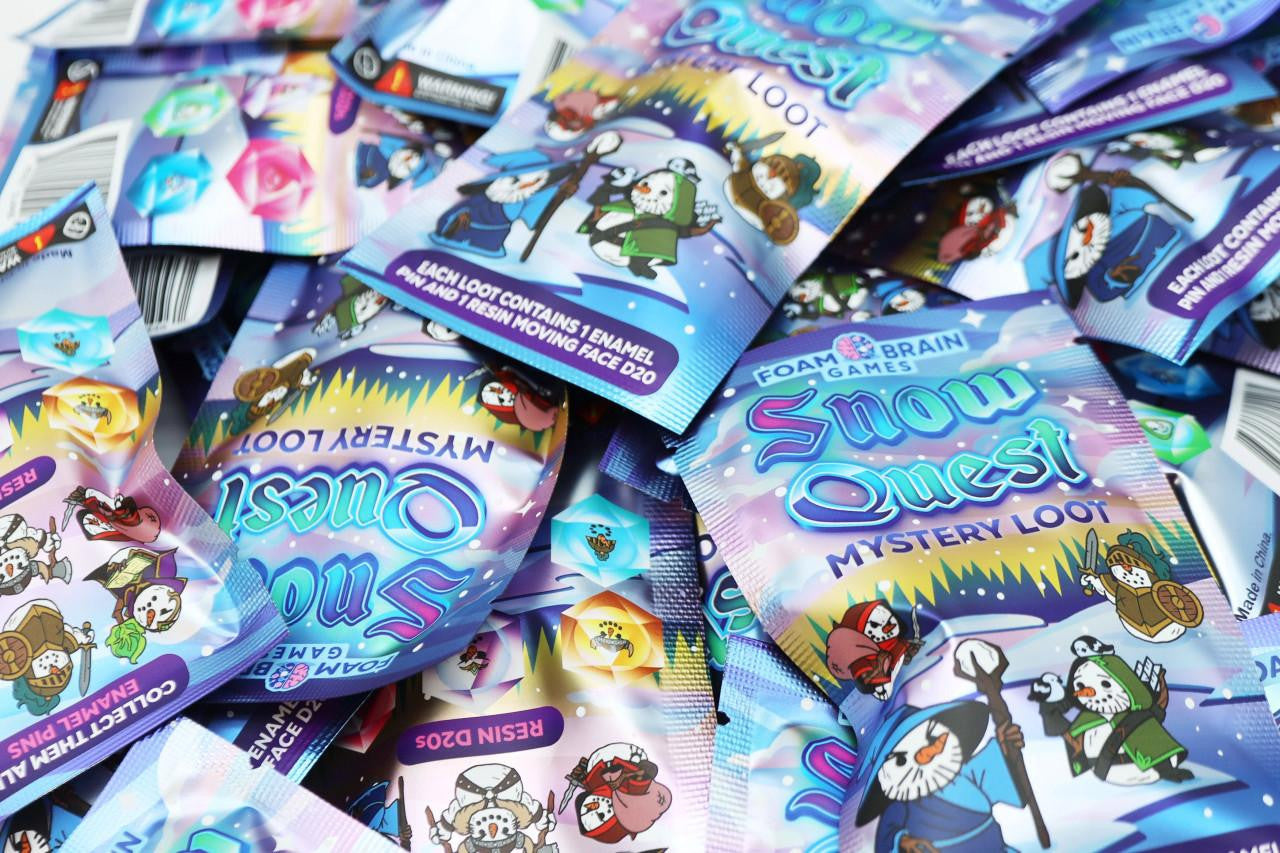 Foam Brain Games Mystery Loot: Snow Quest 
