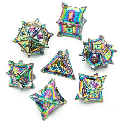 Foam Brain Games Mystic Flail RPG Metal Dice Set 