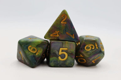 Mystic Woodland RPG Dice Set