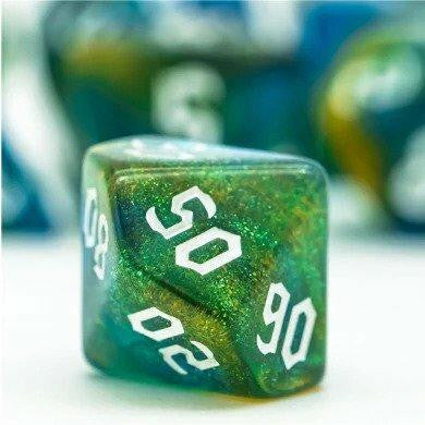 Foam Brain Games Nature Elemental RPG Dice Set