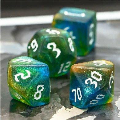 Foam Brain Games Nature Elemental RPG Dice Set