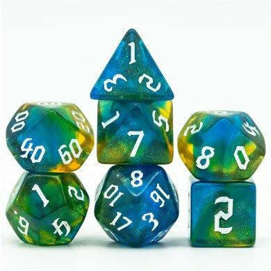 Foam Brain Games Nature Elemental RPG Dice Set