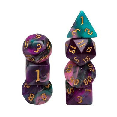 Foam Brain Games Night Elves RPG Dice Set