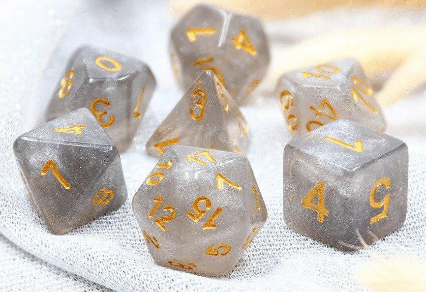 Foam Brain Games Onyxstone RPG Dice Set