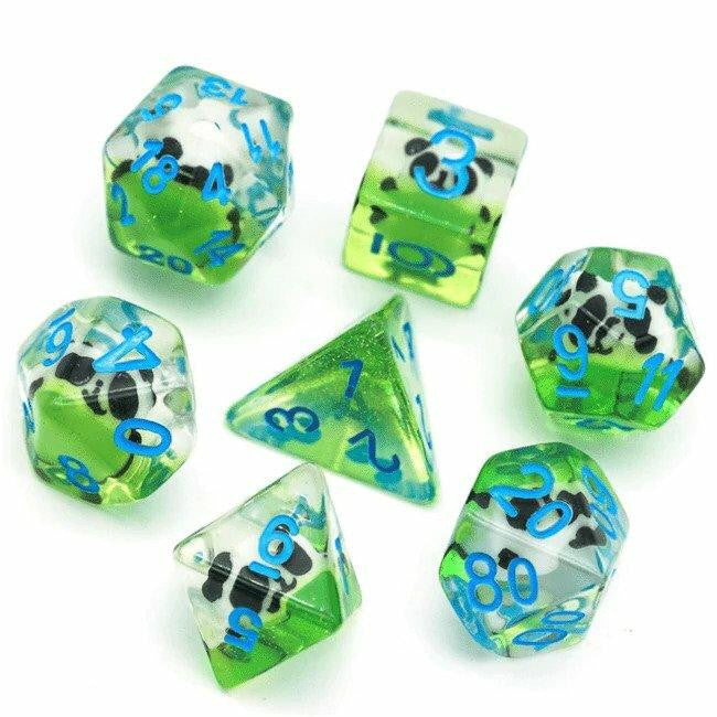 Foam Brain Games Panda RPG Dice Set
