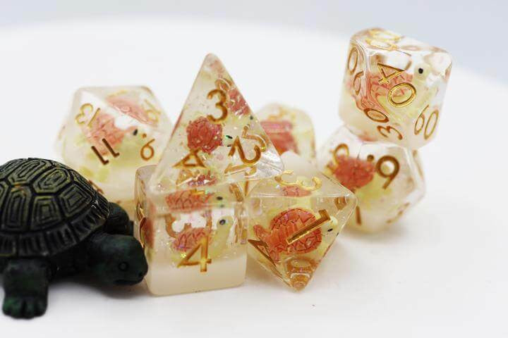 Foam Brain Games Party Turtle RPG Dice Set