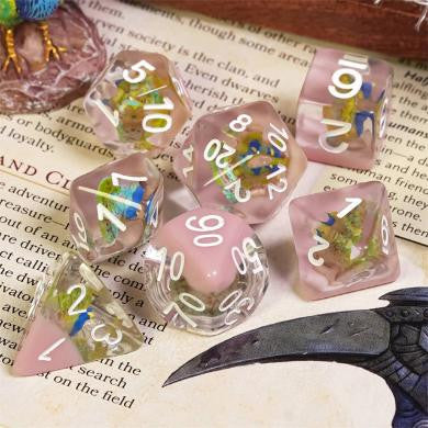 Foam Brain Games Peacock RPG Dice Set