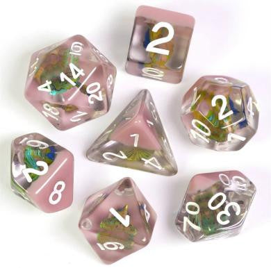 Foam Brain Games Peacock RPG Dice Set
