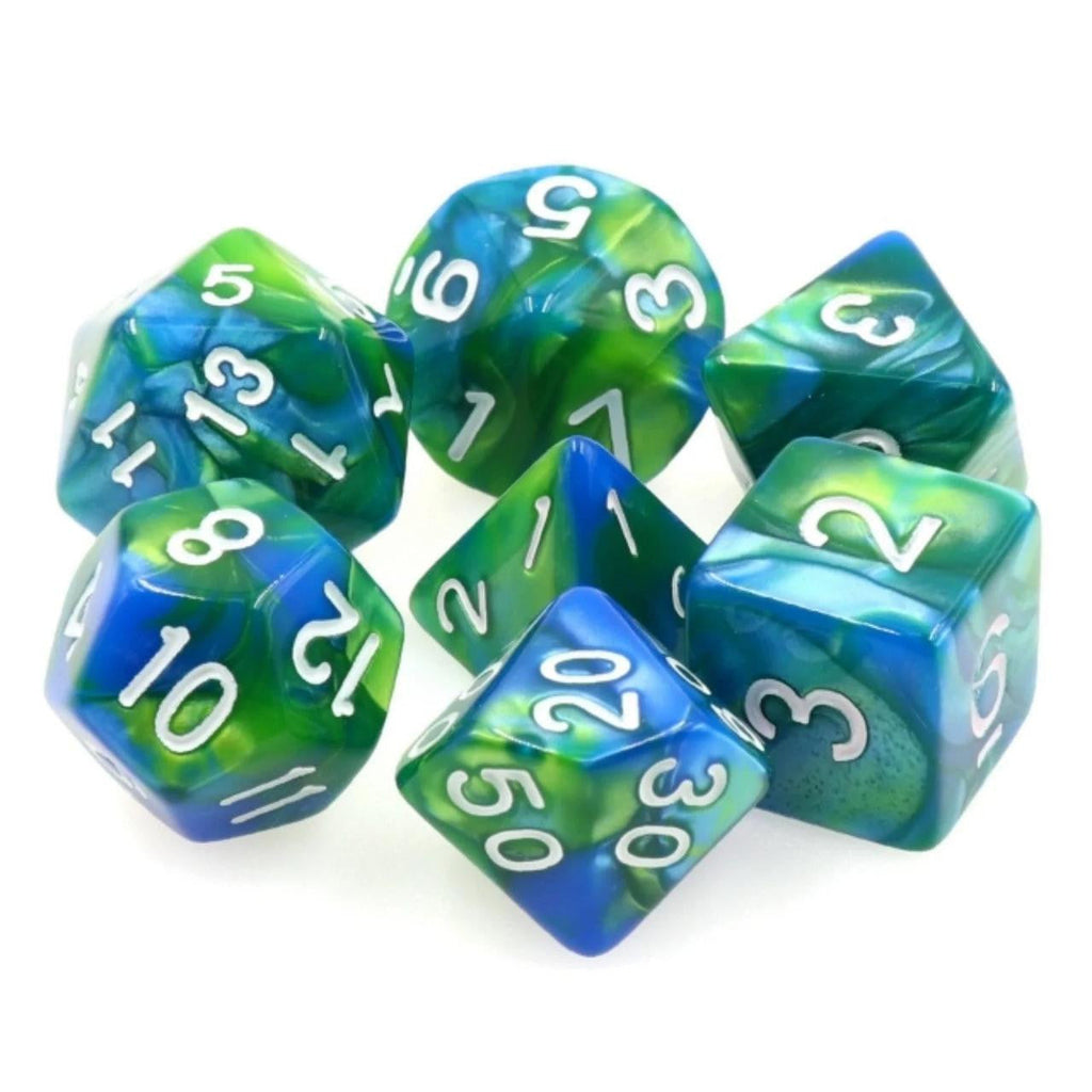 Foam Brain Games Planet Earth RPG Dice Set