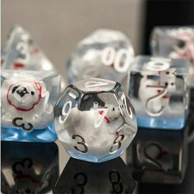 Foam Brain Games Polar Bear RPG Dice Set