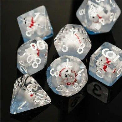 Foam Brain Games Polar Bear RPG Dice Set