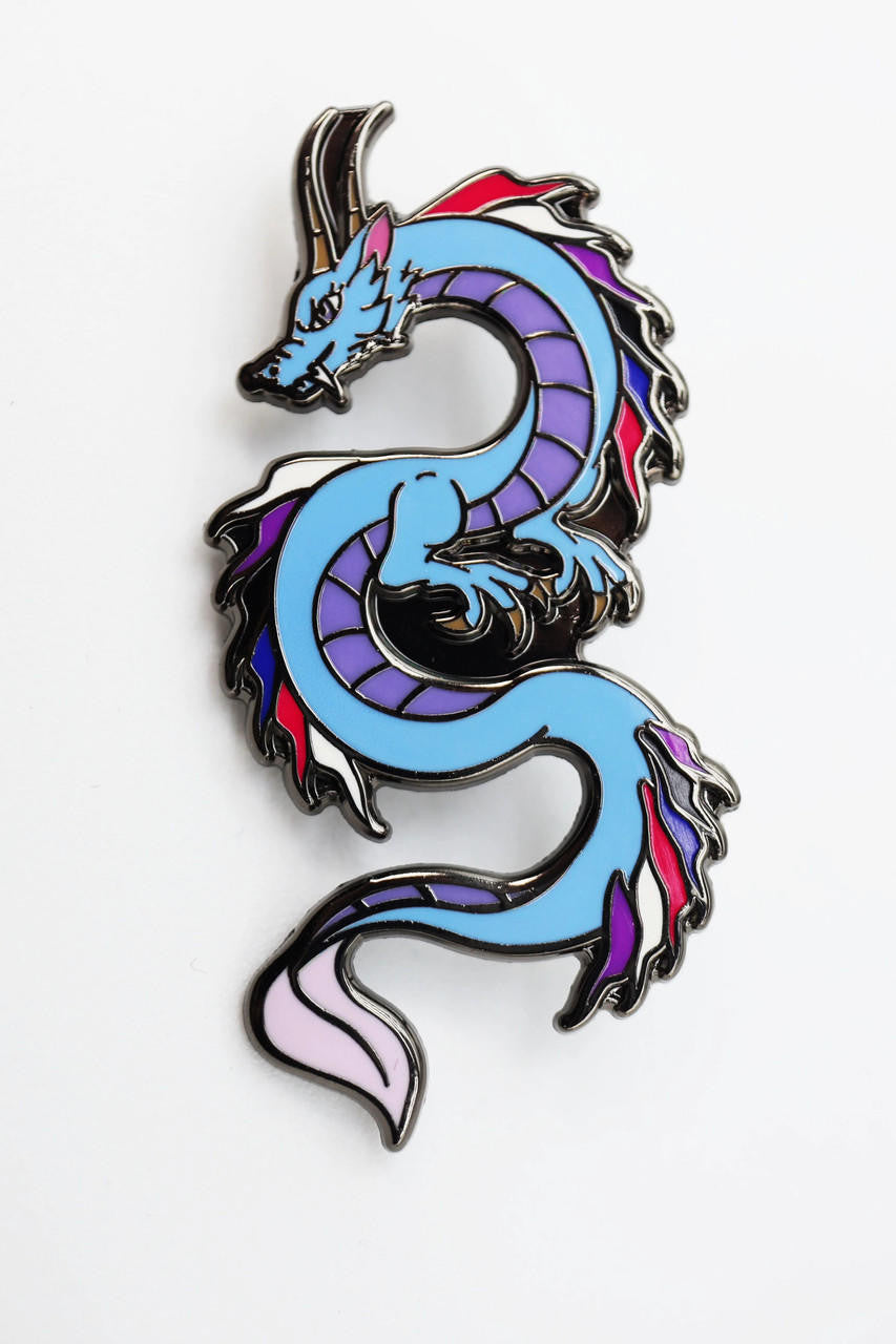 Foam Brain Games Pride Dragon: Genderfluid 