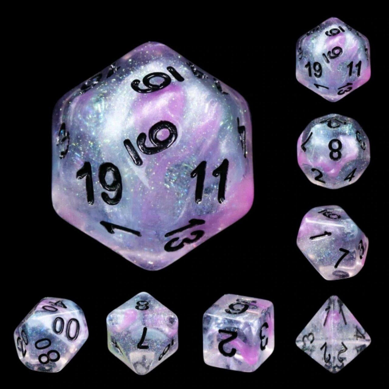 Foam Brain Games Ro Chrome RPG Dice Set