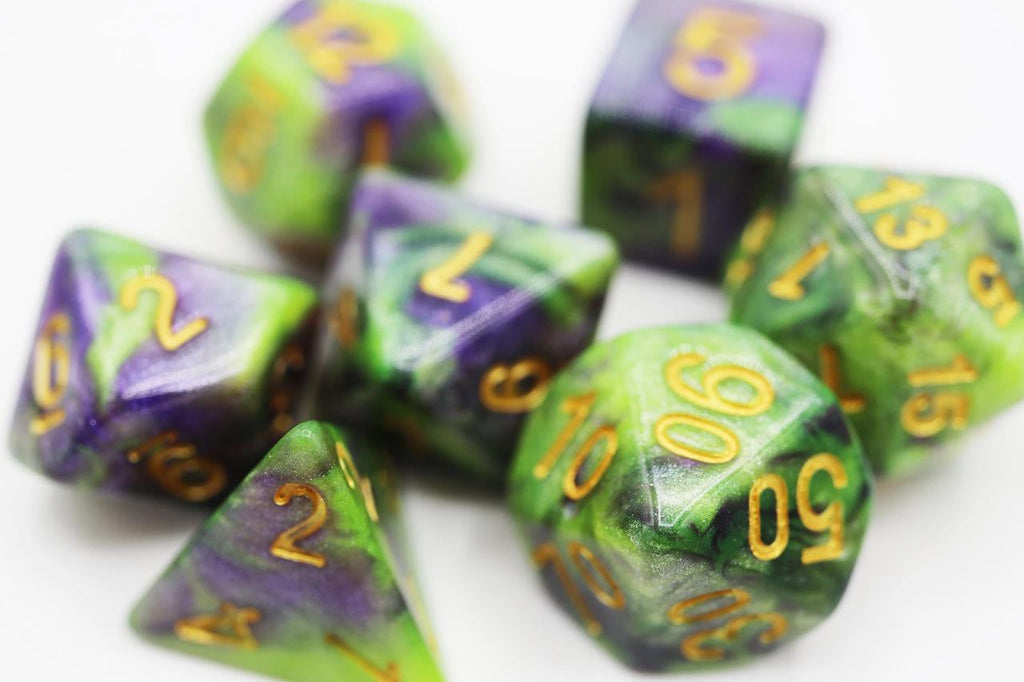 Foam Brain Games Royal Viper RPG Dice Set 