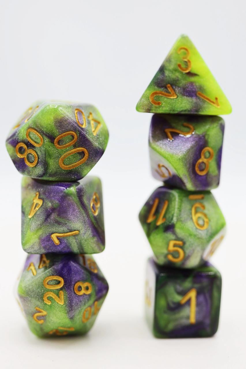 Foam Brain Games Royal Viper RPG Dice Set 