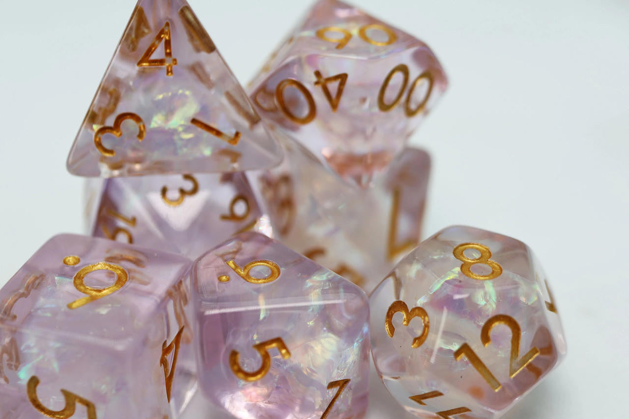 Foam Brain Games Sakura Petals RPG Dice Set 