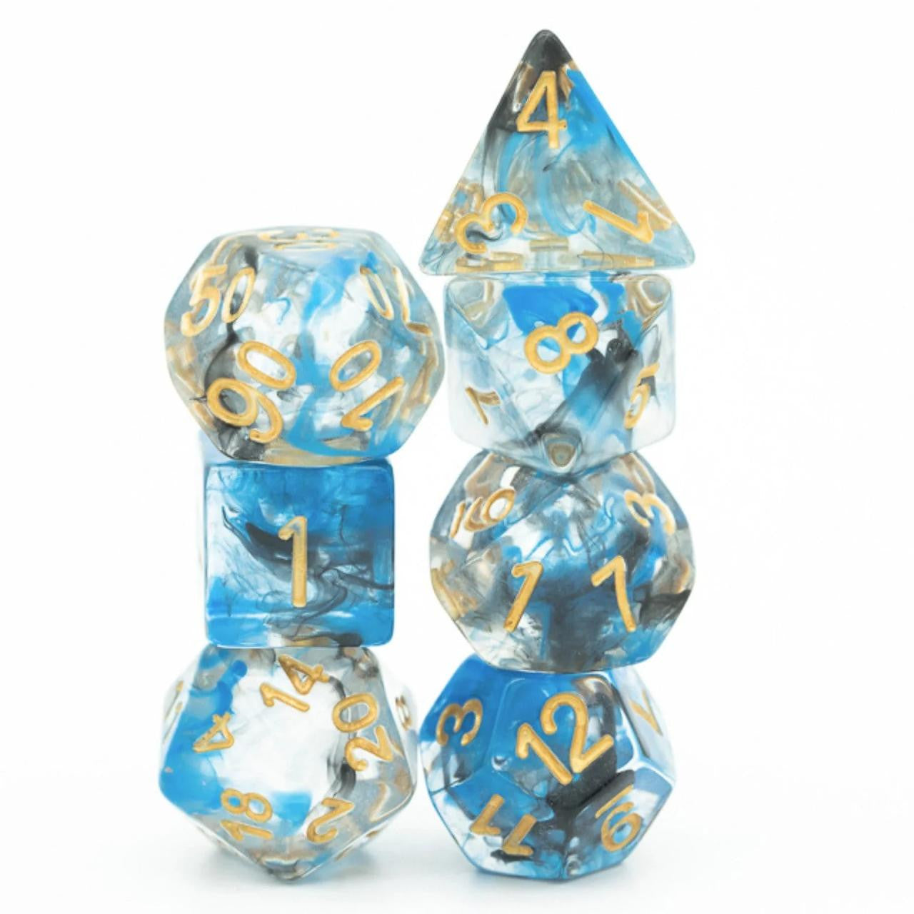 Foam Brain Games Smoke Stack RPG Dice Set 