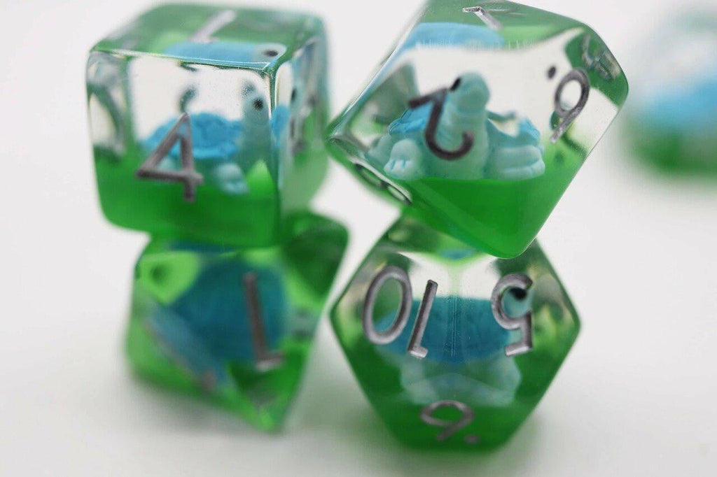Foam Brain Games Splash Turtle RPG Dice Set