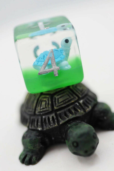 Foam Brain Games Splash Turtle RPG Dice Set