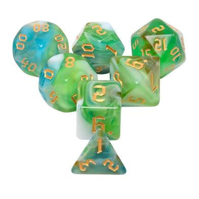Foam Brain Games Spring Breeze RPG Dice Set 