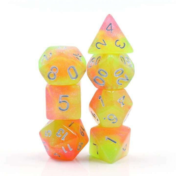 Foam Brain Games Summers Joy RPG Dice Set