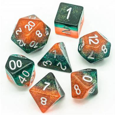 Foam Brain Games Tangerine Tree RPG Dice Set 