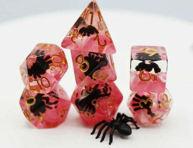 Foam Brain Dice - RPG Dice Set - Terror Spider