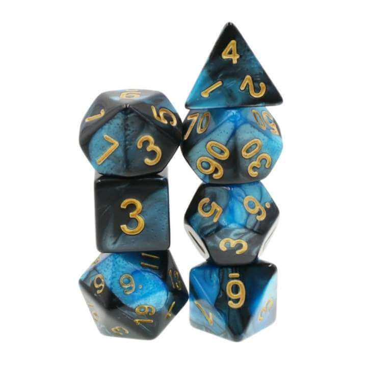 Foam Brain Games Thunderstorm RPG Dice Set