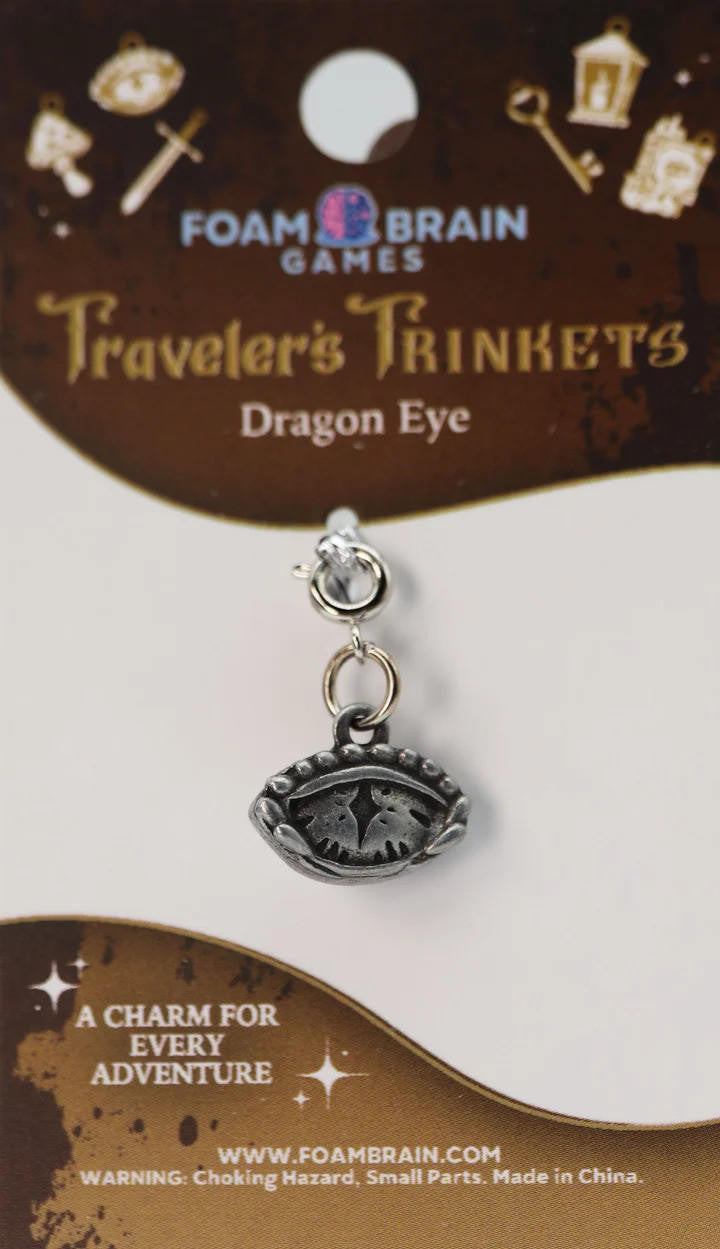 Foam Brain Games Traveler's Trinkets: Dragon Eye Charm 