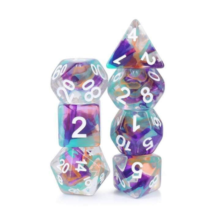 Foam Brain Games Unknown Land Ribbon RPG Dice Set
