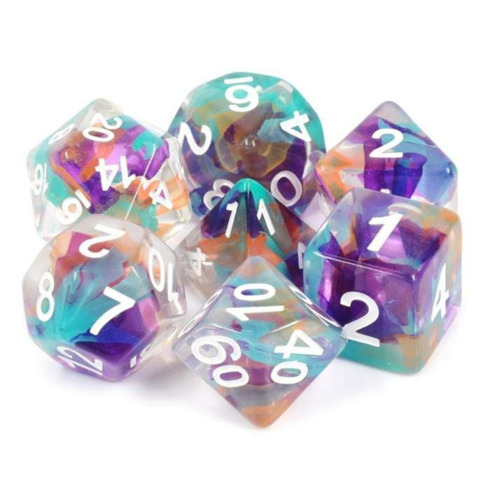 Foam Brain Games Unknown Land Ribbon RPG Dice Set