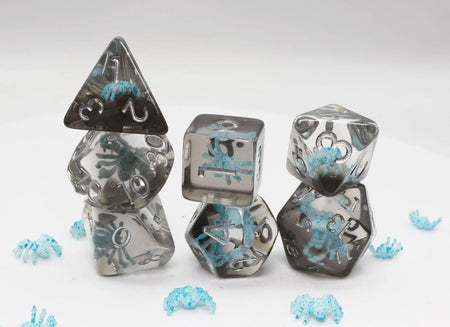 Foam Brain Games Water Spider RPG Dice Set