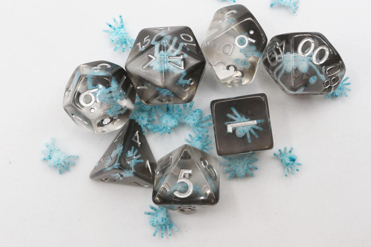 Foam Brain Games Water Spider RPG Dice Set