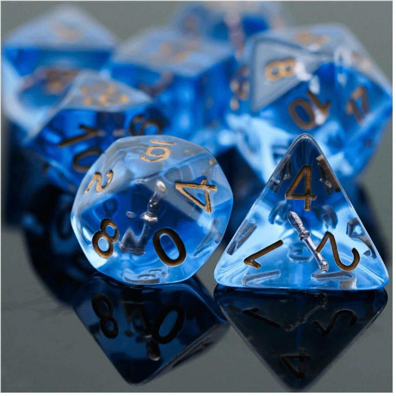 Foam Brain Games Wizards Wand Class RPG Dice Set