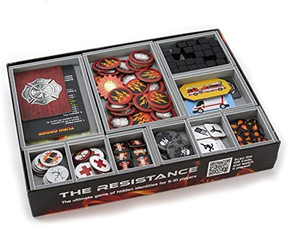 Folded Space Box Insert: Flash Point & Expansions 
