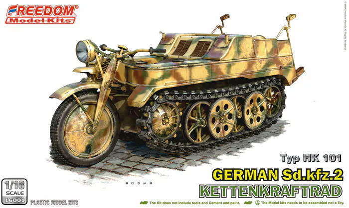 Freedom Model Kits 1/16 SdKfz.2 Kettenkraftrad TpHK101 16001