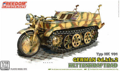 1/16 Sd.Kfz.2 Kettenkraftrad Tp.HK101 16001