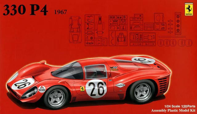 Fujimi 1/24 1967 Ferrari 330 P4 125756