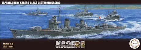 Fujimi 1/350 Japanese Destroyer Kagerō 460451 