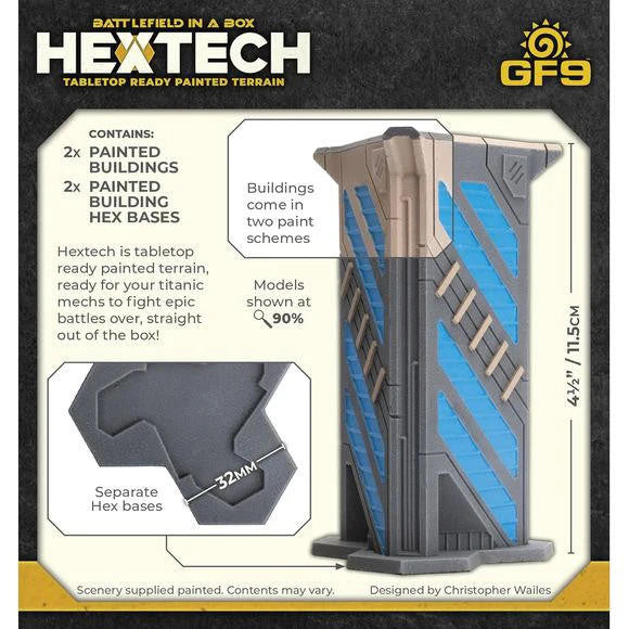 Gale Force Nine Battlefield in a Box: Hextech: Estate (x2) 