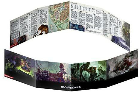 Gale Force Nine DandD RPG Out of the Abyss DM Screen