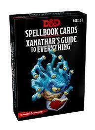 Gale Force Nine DandD RPG Spellbook Cards - Xanathar`s Guide Deck 95 cards