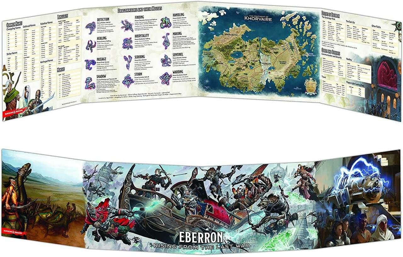 Gale Force Nine Eberron - DM Screen