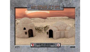 Galactic Warzones: Desert Buildings (x2)