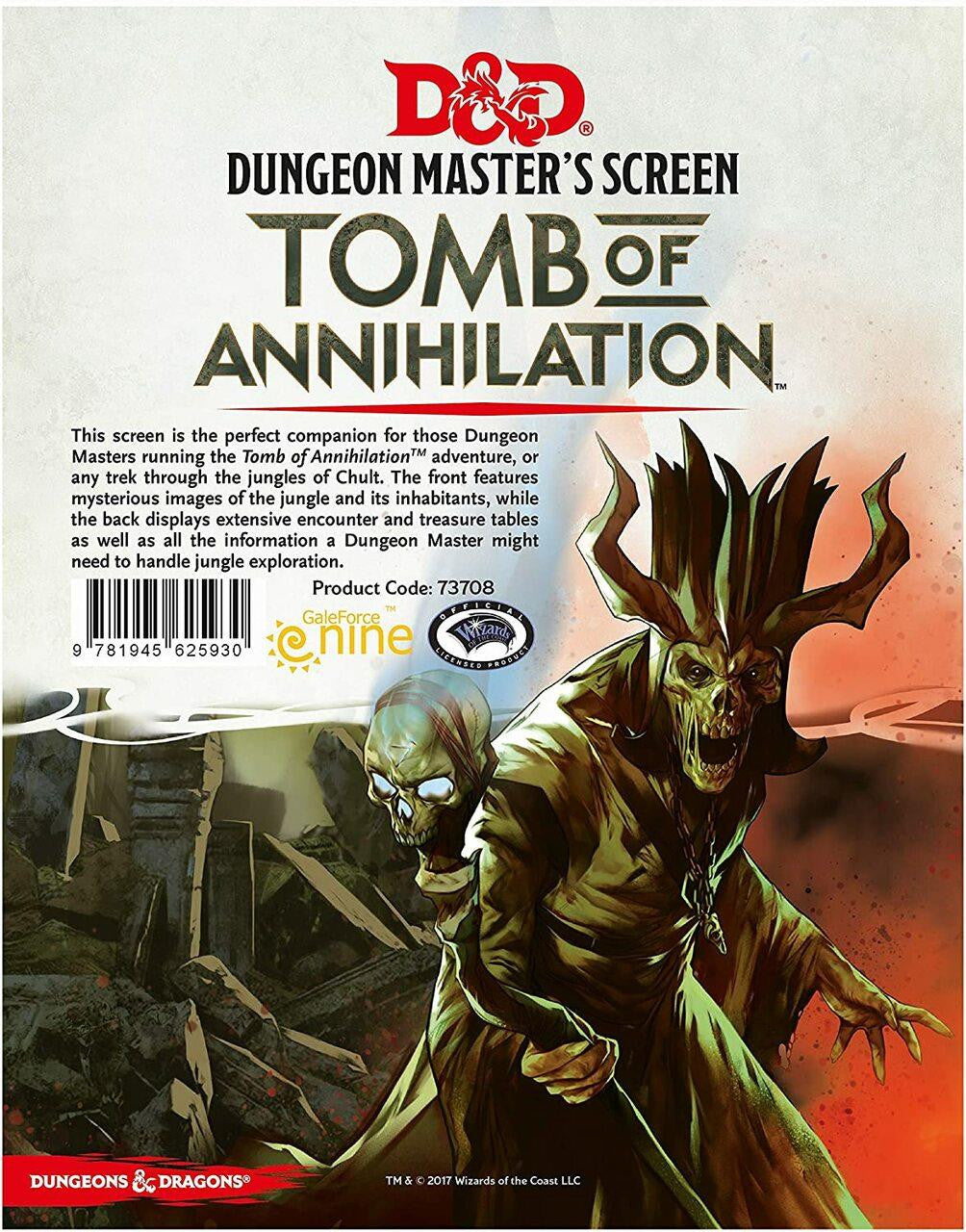 Gale Force Nine Tomb of Annihilation - DM Screen