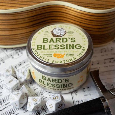 Bard's Blessing Gaming Candle | 2oz