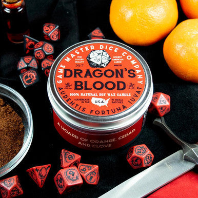 Dragon's Blood Gaming Candle | 2oz