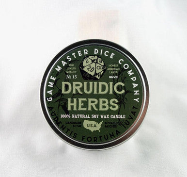 Druidic Herbs Gaming Candle | 2oz